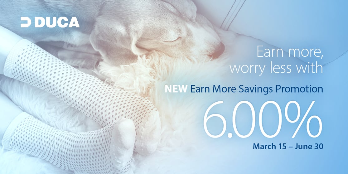 6% New Earn More Savings Promo